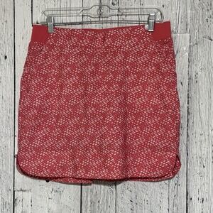 Cypress Club Womens  Size M Coral Pink Skort Side Pockets Golf , Sport,